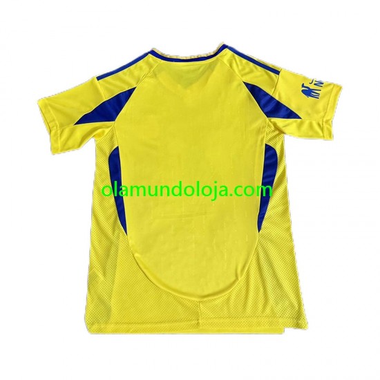 Camisola Al Nassr Homem Equipamento Primeiro 2024-2025 Manga Curta